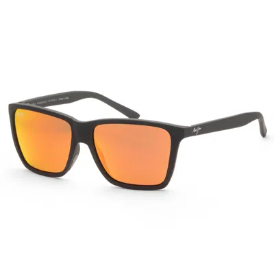 Maui Jim Men's Cruzem 57 Mm Black Sunglasses