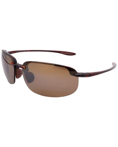MAUI JIM MAUI JIM MEN'S HOOKIPA XLARGE 68MM POLARIZED SUNGLASSES