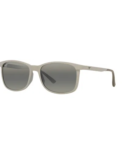 Maui Jim Men's Hulili Polarized Sunglasses, Mj000780 In Gray Matte