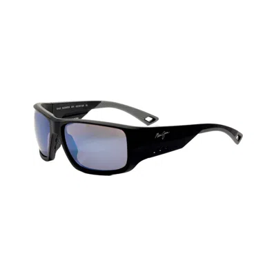 Maui Jim Men's Keha 63 Mm Black Sunglasses