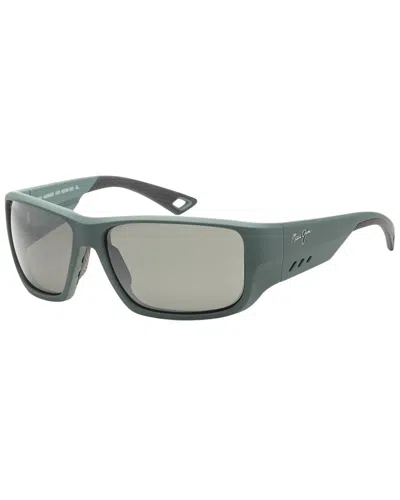 Maui Jim Men's Keha 63mm Sunglasses In Green