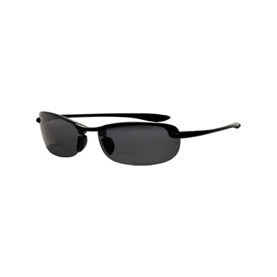 Maui Jim Men's Makaha 61 Mm Black Reading Sunglasses