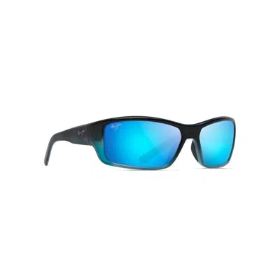 Maui Jim Men's  Barrier Reef B792-06c Sunglasses In Blue