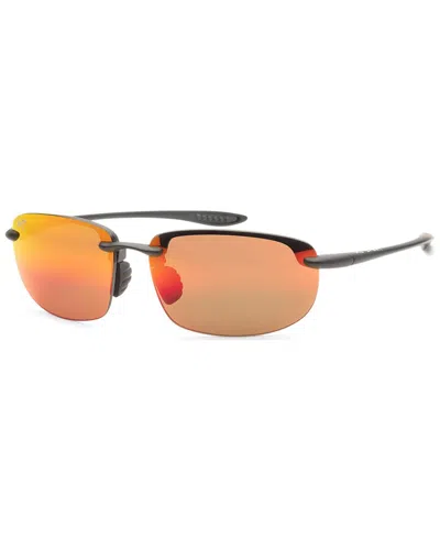 Maui Jim Men's Mj0407sa 64mm Polarized Sunglasses In Black