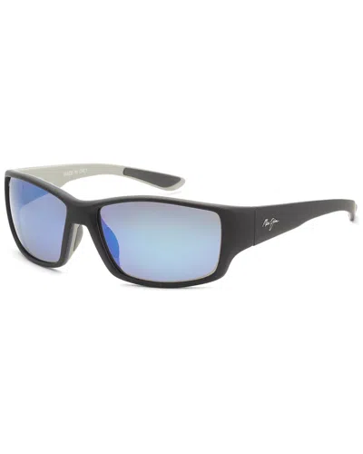 Maui Jim Men's Mj0810s-002 Sunglasses In Black