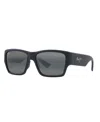 Maui Jim Man Sunglass Kaolu In Matte Blue