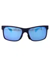 Maui Jim Metal Matte Blue Nylon Sunglasses