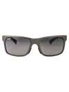 Maui Jim Metal Matte Grey Nylon Sunglasses In Gray