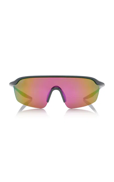 Maui Jim Miona Shield Sunglasses In Purple