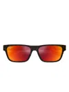 Maui Jim Mj0628s Tortoiseshell Square-frame Sunglasses In Orange