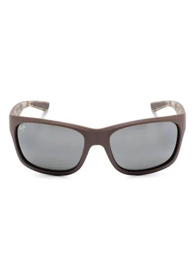 Maui Jim Mj0681s Sunglasses In Brown