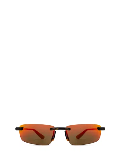Maui Jim Mj630 Matte Dark Havana Sunglasses