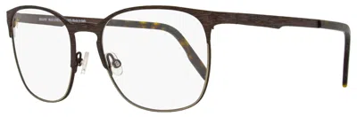 Maui Jim Mjo2107 Pilot Metal Frame Eyeglasses In Brown