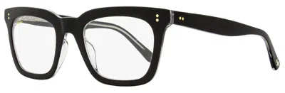 Maui Jim Mjo2216 Rectangular Acetate Eyeglasses In Black
