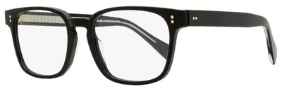 Maui Jim Mjo2238 Rectangular Acetate Eyeglasses In Black