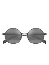 Maui Jim Mokupuni Round Sunglasses In Black