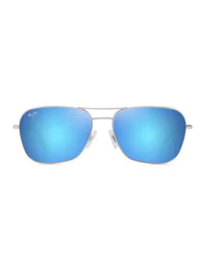 Maui Jim Naauao Gradient-effect Sunglasses In Grey