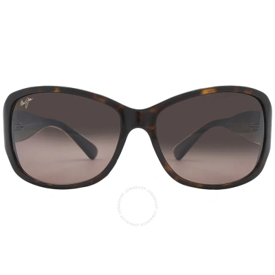 Maui Jim Nalani Maui Rose Butterfly Sunglasses Rs295-10 61 In Dark / Rose / Tortoise