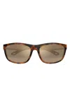 Maui Jim Nuu Landing Tortoiseshell-pattern Sunglasses In Brown