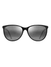 Maui Jim Ocean Cat-eye Sunglasses In Black