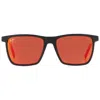 Maui Jim One Way Hawaii Lava Rectangular Unisex Sunglasses Rm875-02 55 In Orange