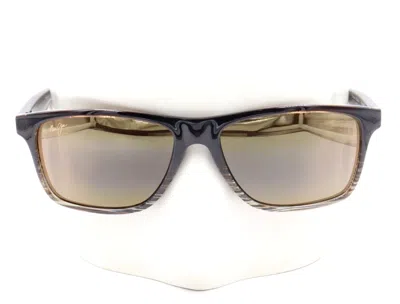 Pre-owned Maui Jim Onshore Chocolate Fade Bronze Polarized Sunglasses H798-01 $279 In Hcl Bronze
