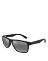 Maui Jim Onshore Polarized Rectangular Sunglasses, 58mm In Black