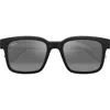 Maui Jim Opiopio Af 54mm Polarizedplus2® Rectangular Sunglasses In Black
