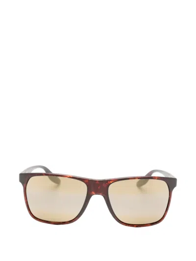 Maui Jim Pailolo Square-frame Sunglasses In Brown