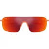 Maui Jim Palulu 99mm Polarizedplus2® Shield Sunglasses In Orange