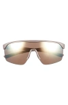 Maui Jim Paluna 99mm Polarizedplus2® Semi-rimless Sunglasses In Brown