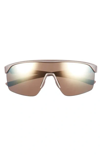 Maui Jim Paluna 99mm Polarizedplus2® Semi-rimless Sunglasses In Brown