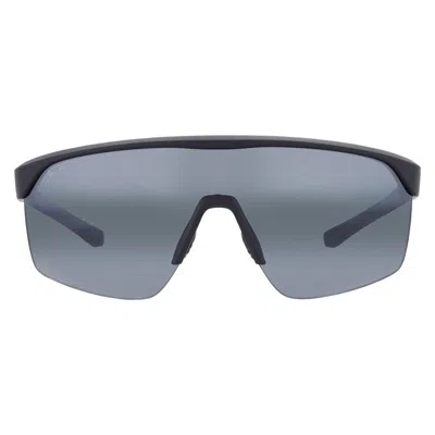 Maui Jim Paluna Neutral Grey Shield Unisex Sunglasses 595-02 135 In Brown