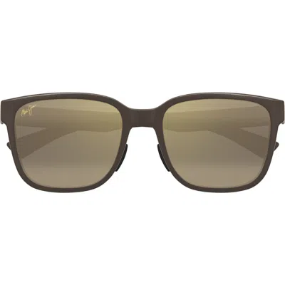 Maui Jim Paulele Af 57mm Polarizedplus2® Round Sunglasses
