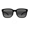 Maui Jim Paulele Neutral Grey Square Unisex Sunglasses 660-02 57