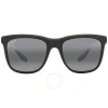 Maui Jim Honua Asian Fit Sunglasses In Black / Grey