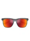 Maui Jim Pehu Square-frame Sunglasses In Gray