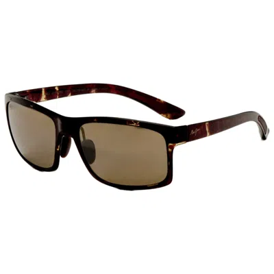 Maui Jim Pokowai Arch Men's Sunglasses In Brown