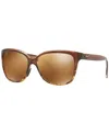 Maui Jim Polarized Starfish Sunglasses, 744 56 In Tortoise,bronze Gradient Polar
