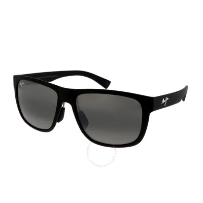 Maui Jim Puakea Neutral Grey Rectangular Men's Sunglasses 670-02 57