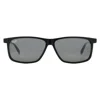 Maui Jim Pulama Neutral Grey Rectangular Unisex Sunglasses 618-02 59 In Black