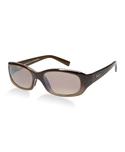 Maui Jim Punchbowl Polarized Sunglasses , 219 In Brown,pink
