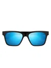 Maui Jim Punikai Square-frame Sunglasses In Black