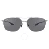 Maui Jim Puu Kukui Neutral Grey Navigator Sunglasses 857-17 58