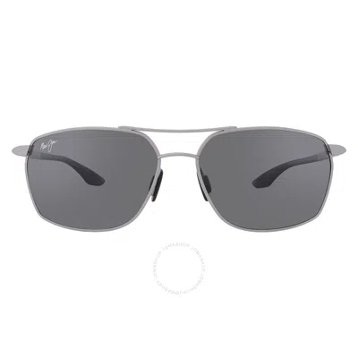 Maui Jim Puu Kukui Neutral Grey Navigator Sunglasses 857-17 58