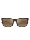 Maui Jim Rectangle-frame Sunglasses