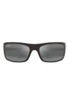 Maui Jim Rectangle Sunglasses In Brown