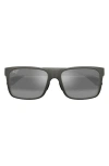 Maui Jim Red Sands 59mm Polarizedplus2® Square Sunglasses In Multi