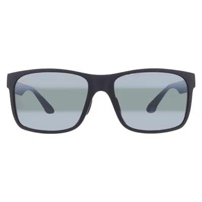 Maui Jim Red Sands Neutral Grey Pilot Men's Sunglasses 432-2m15 60 In Blue