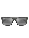 Maui Jim Red Sands Square-frame Sunglasses In Gray